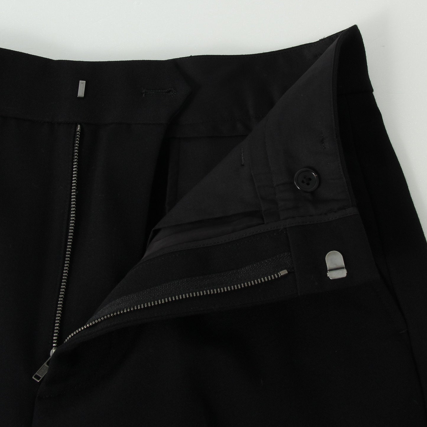 COTTON WOOL BARATHEA TROUSERS