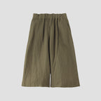 COATED LINEN PLAINWEAVE TROUSERS