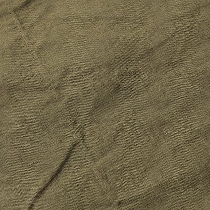 COATED LINEN PLAINWEAVE TROUSERS