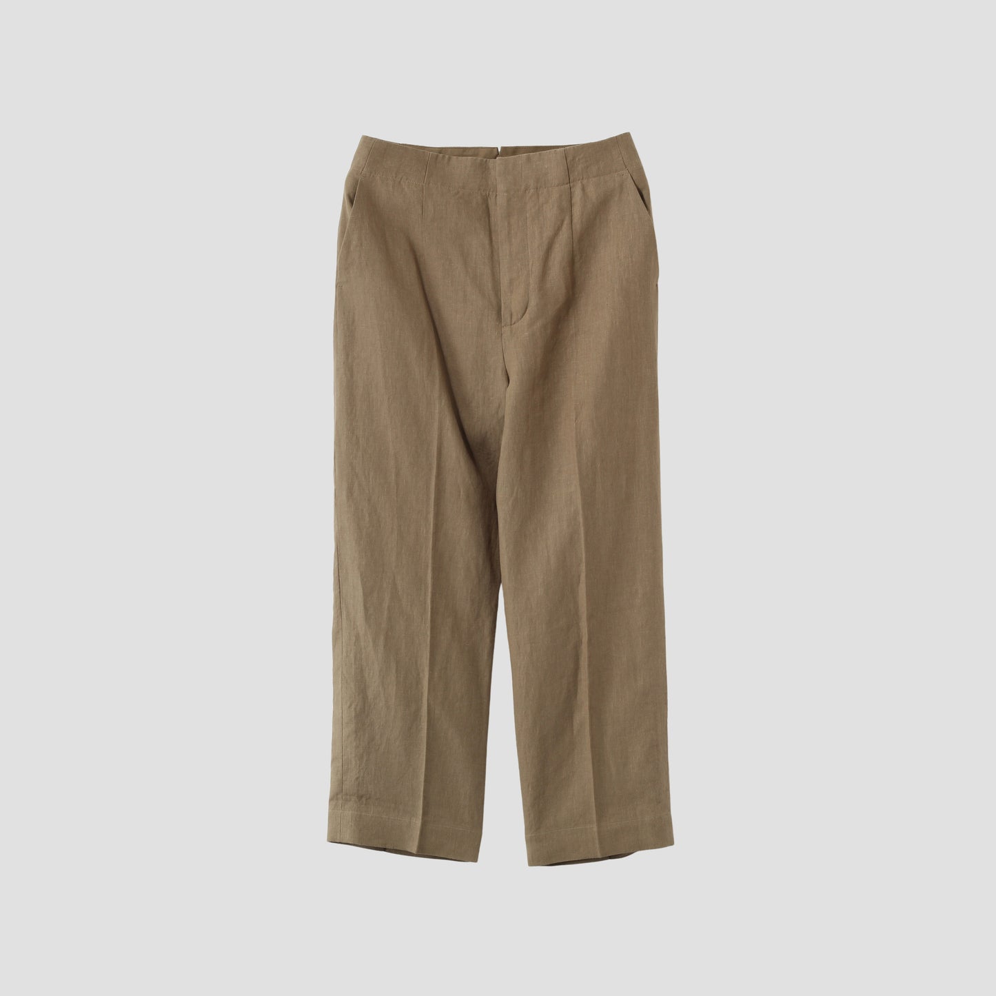 PLAIN LINEN TROUSERS
