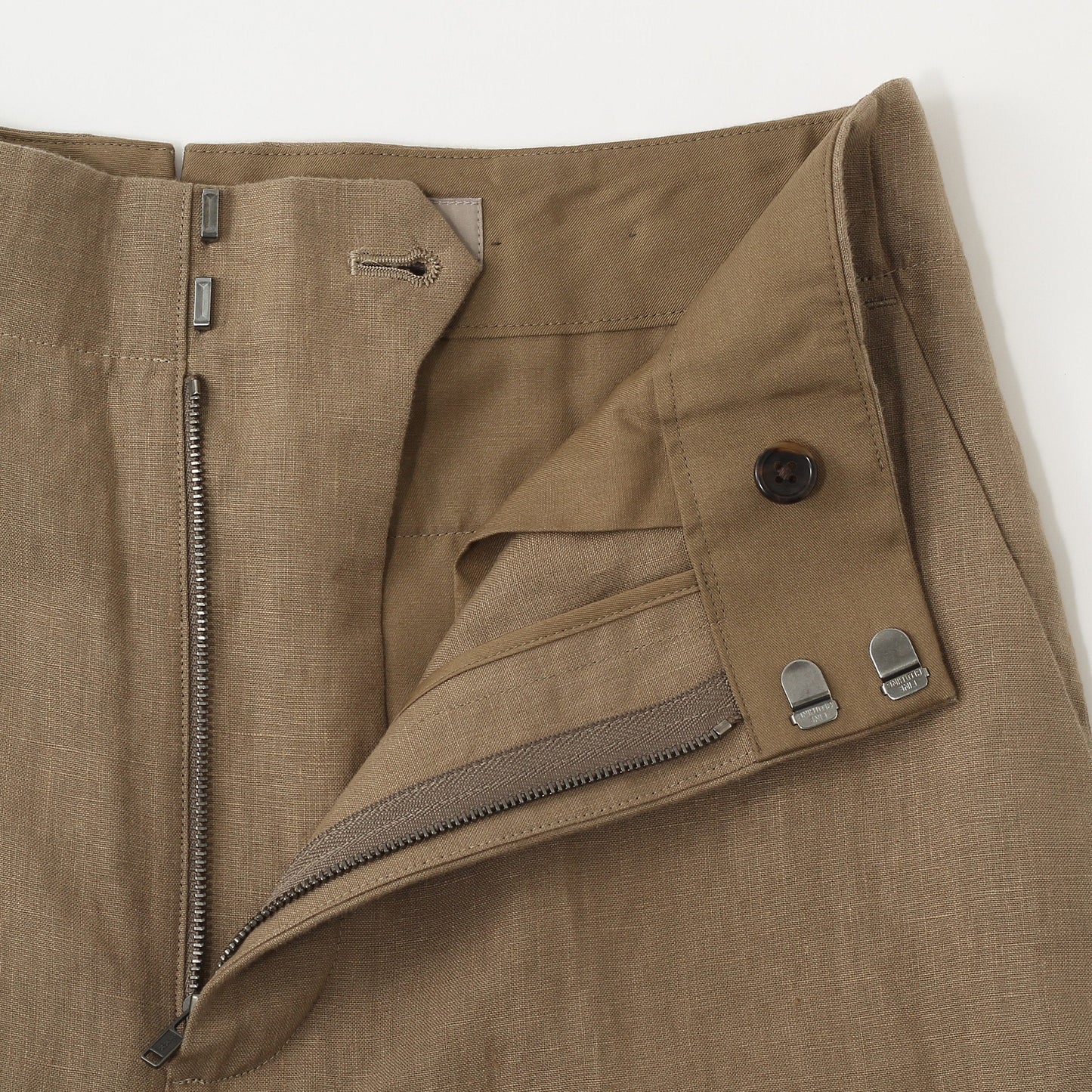 PLAIN LINEN TROUSERS