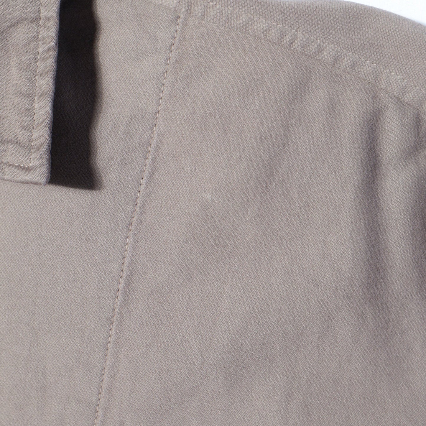 GARMENT DYE COTTON MOLESKIN DRESS