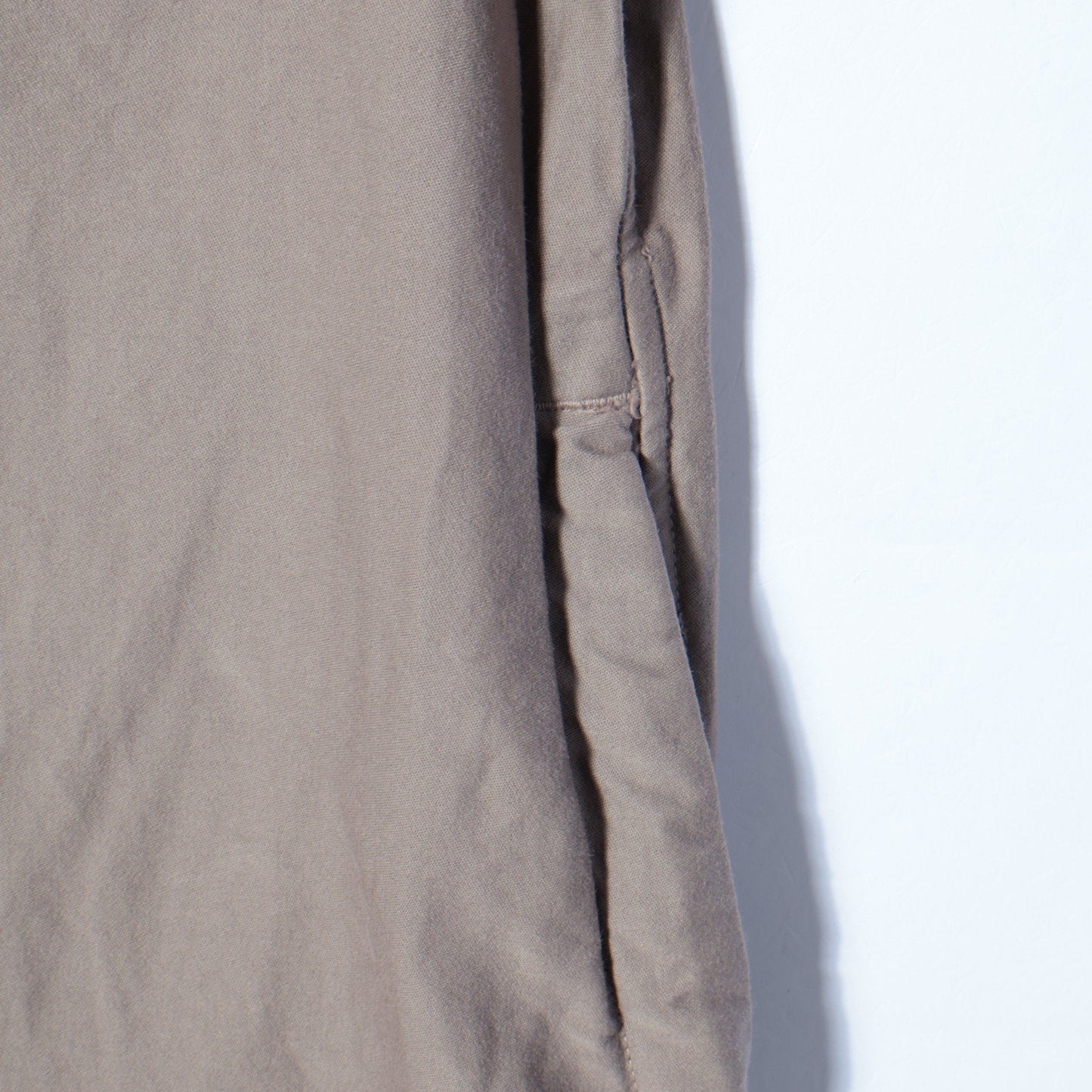 GARMENT DYE COTTON MOLESKIN DRESS