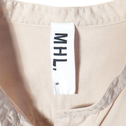 GARMENT DYE BASIC POPLIN(MHL SHOP限定) SHIRT