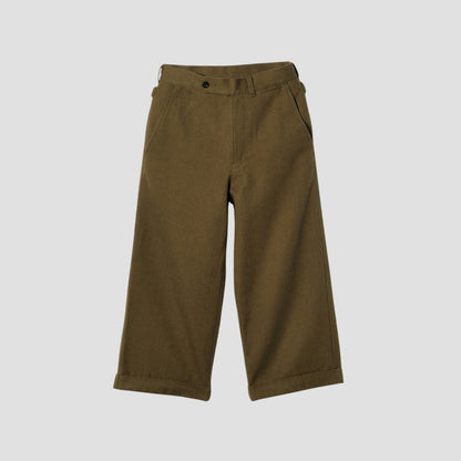 WOOL COTTON DRILL TROUSERS