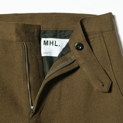 WOOL COTTON DRILL TROUSERS