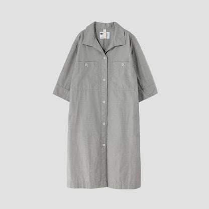 HIGHCOUNT COTTON END ON END DRESS