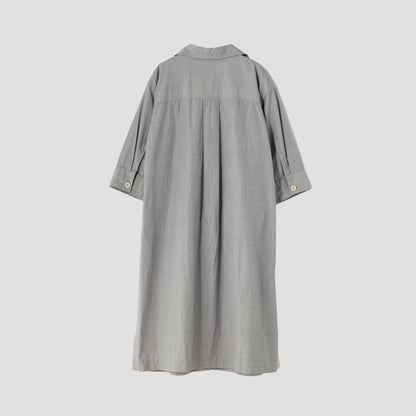 HIGHCOUNT COTTON END ON END DRESS
