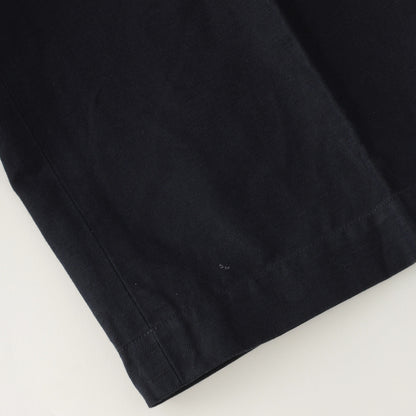 COTTON LINEN TWILL TROUSERS