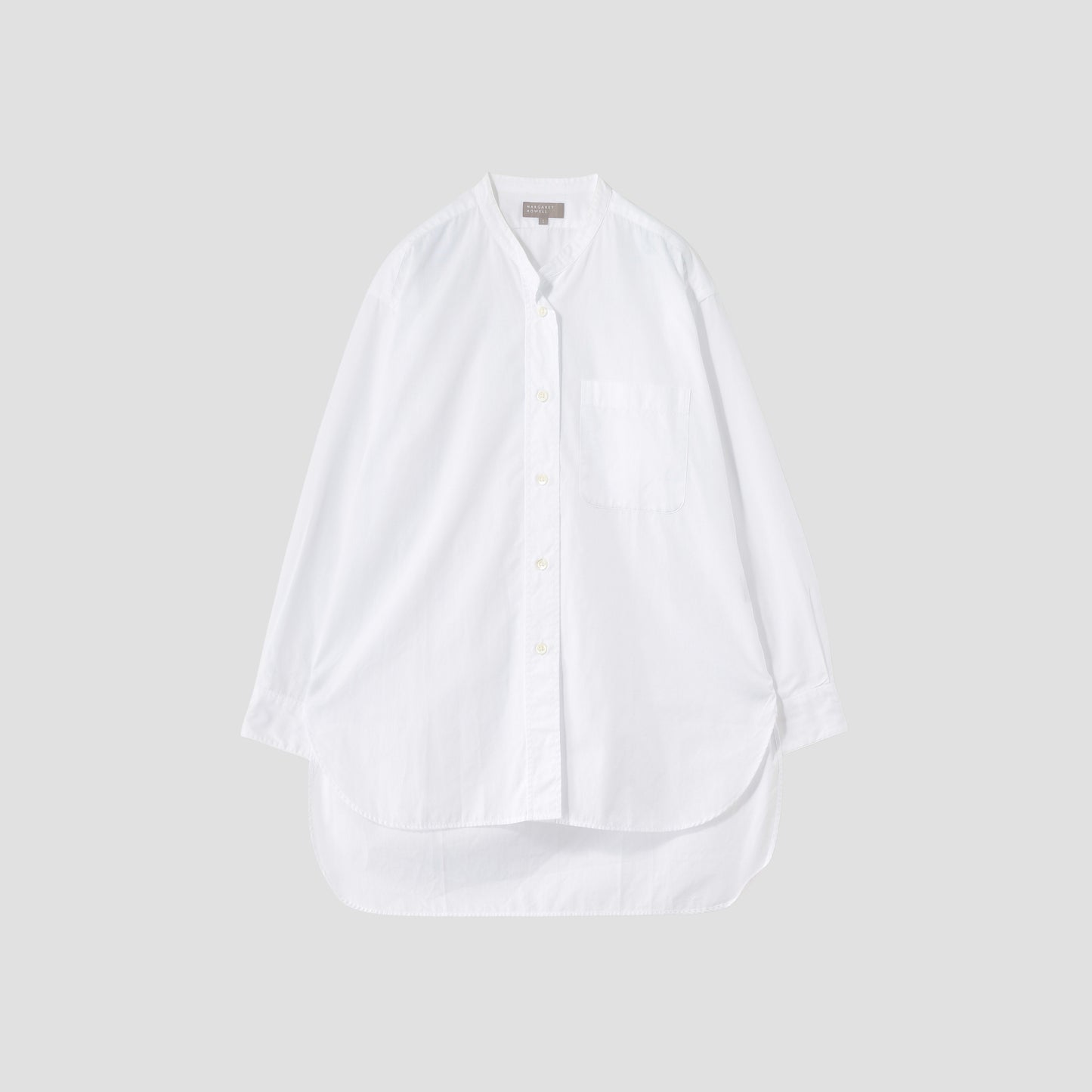 PLAIN COTTON POPLIN SHIRT
