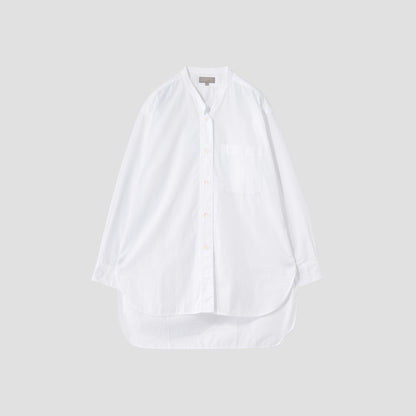 PLAIN COTTON POPLIN SHIRT