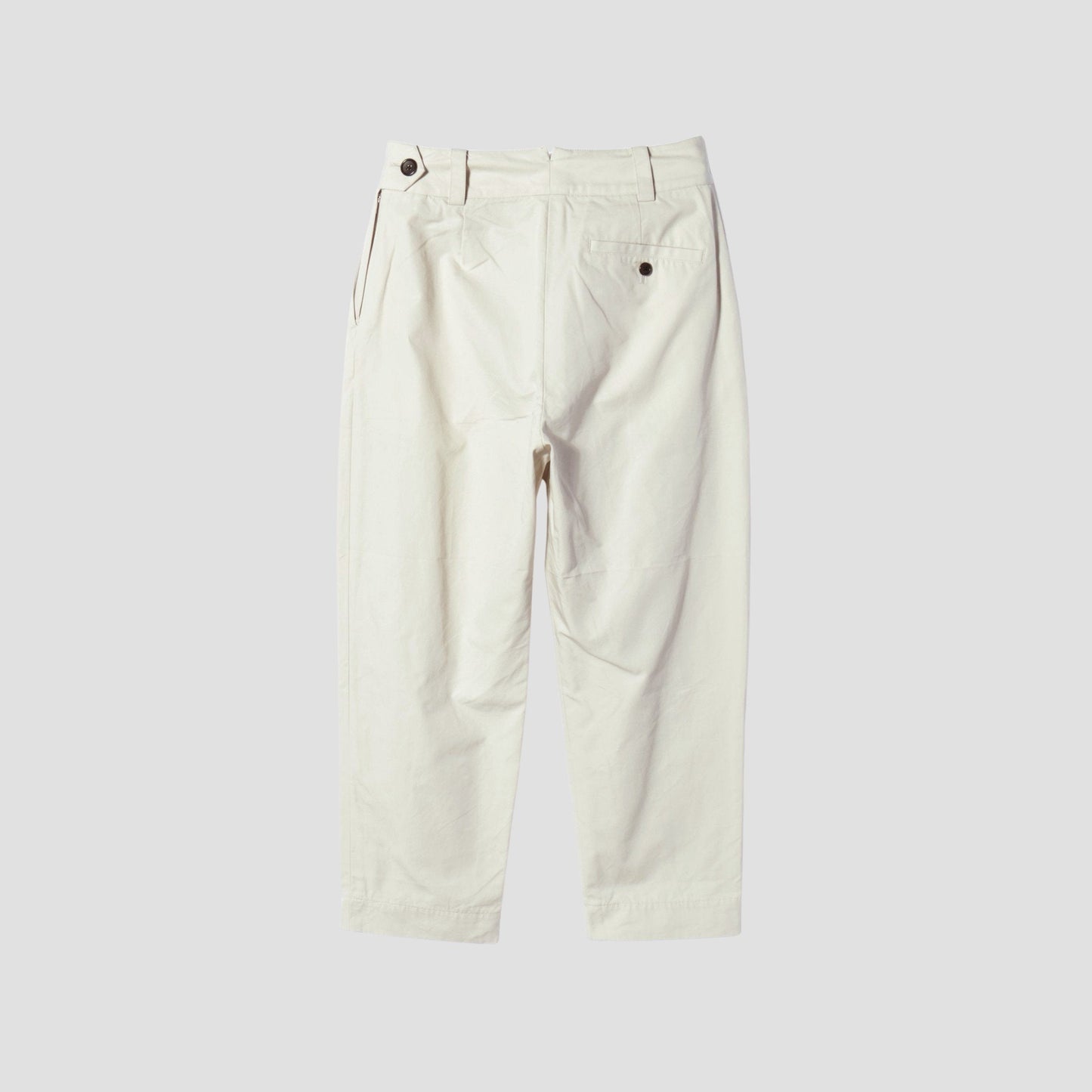 ORGANIC COTTON OXFORD TROUSERS