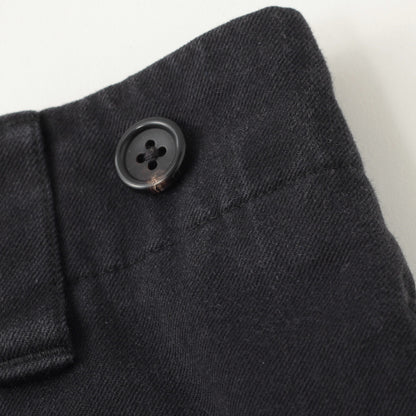 DENSE COTTON TWILL TROUSERS