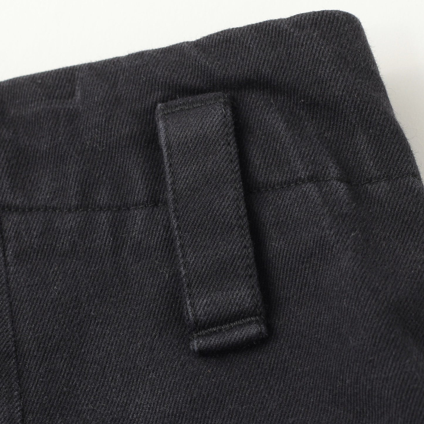 DENSE COTTON TWILL TROUSERS
