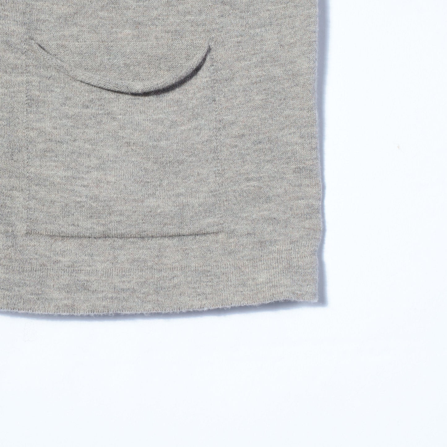 WOOL COTTON CARDIGAN KNIT