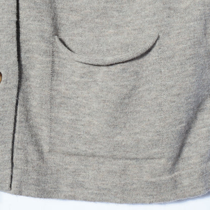 WOOL COTTON CARDIGAN KNIT