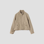 DENSE LINEN POPLIN BLOUSON