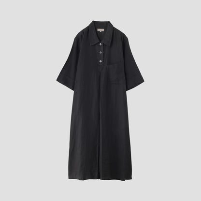 SHIRTING LINEN DRESS