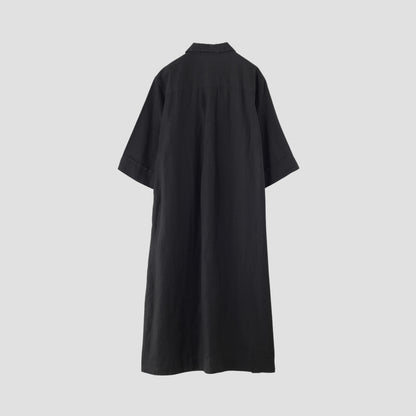 SHIRTING LINEN DRESS