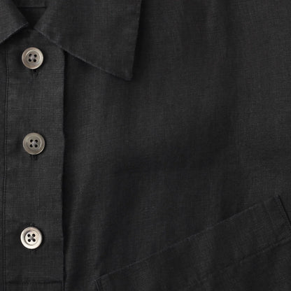 SHIRTING LINEN DRESS
