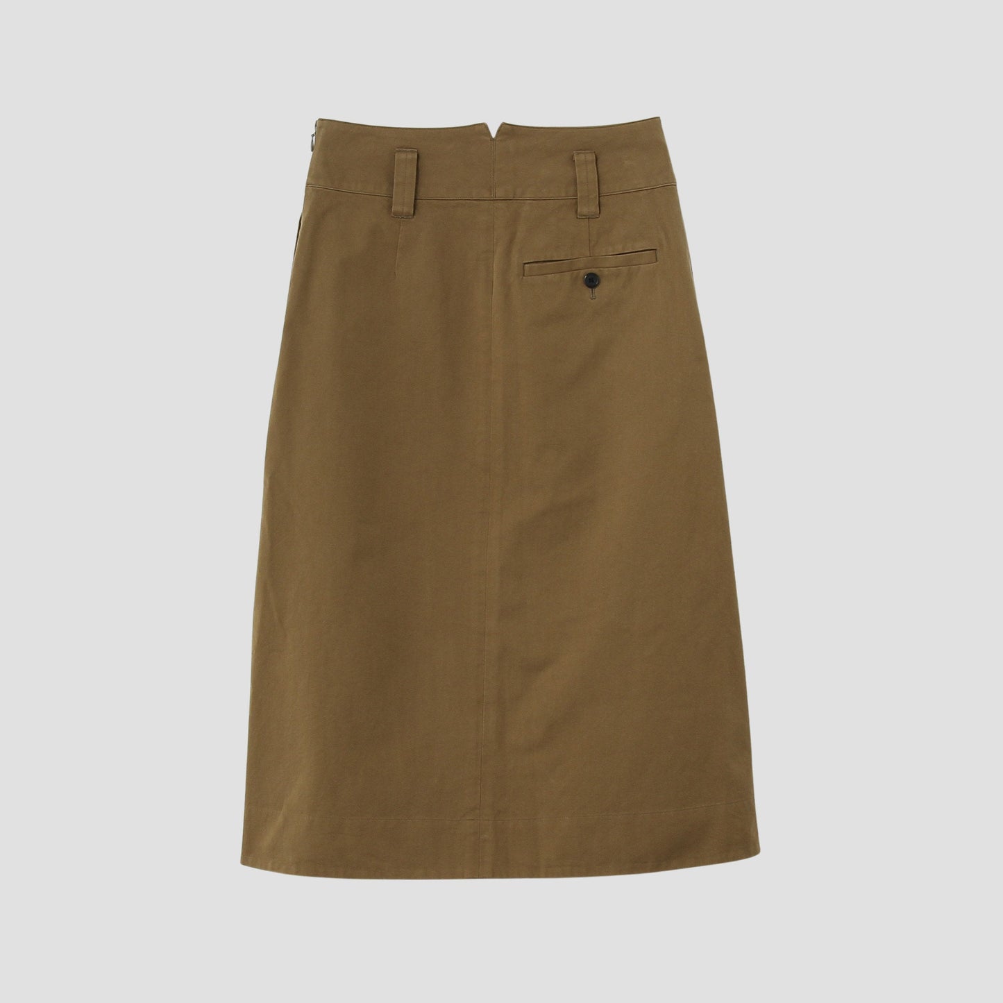 COTTON TWILL SKIRT