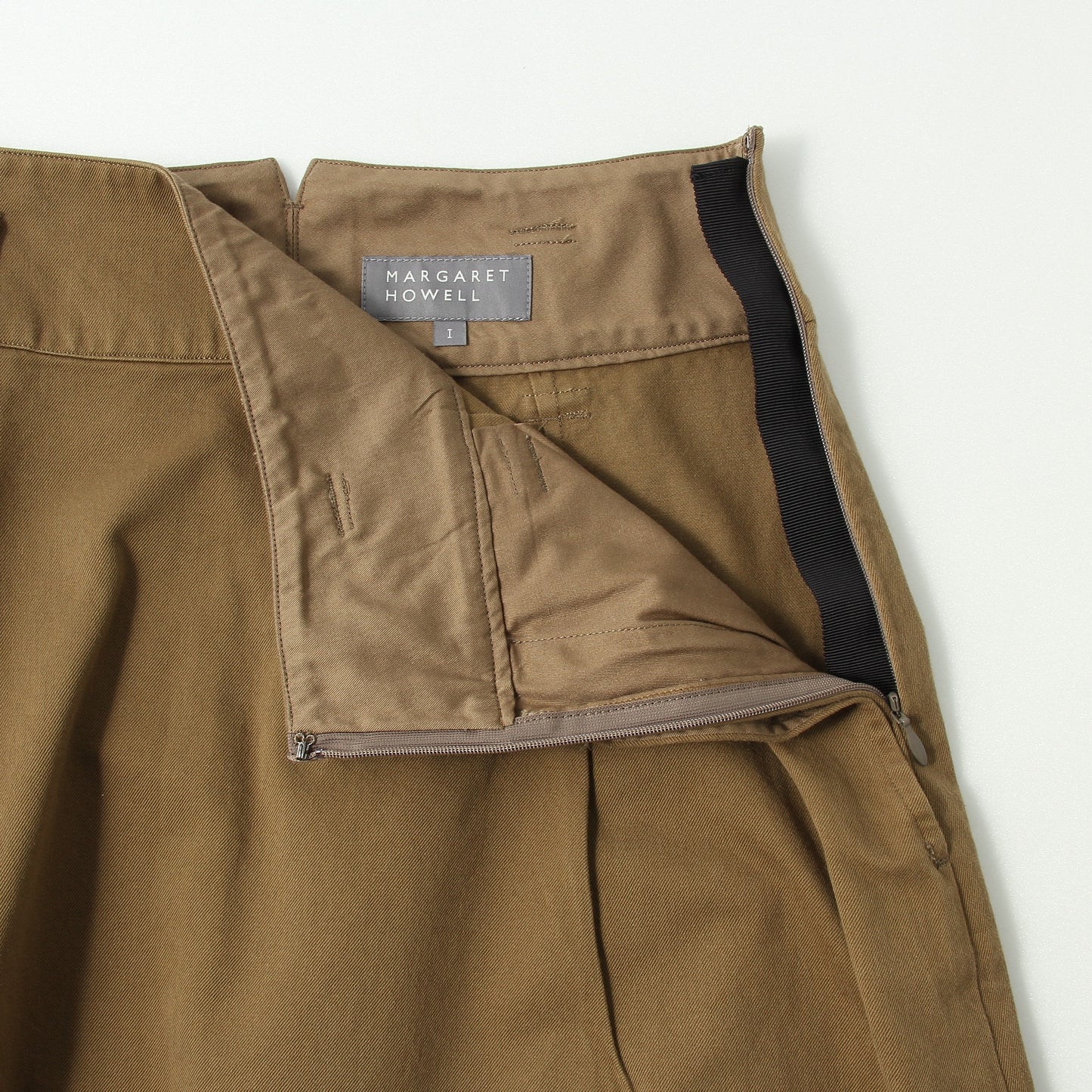 COTTON TWILL SKIRT