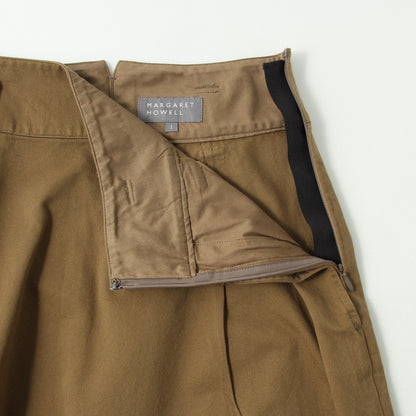 COTTON TWILL SKIRT