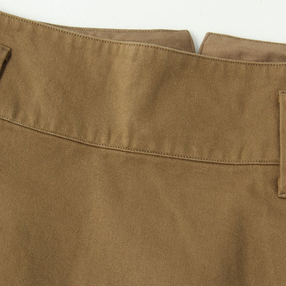 COTTON TWILL SKIRT