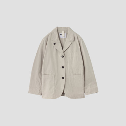 WASHED COMPACT COTTON JACKET