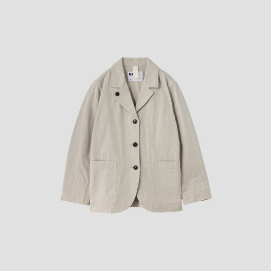 WASHED COMPACT COTTON JACKET
