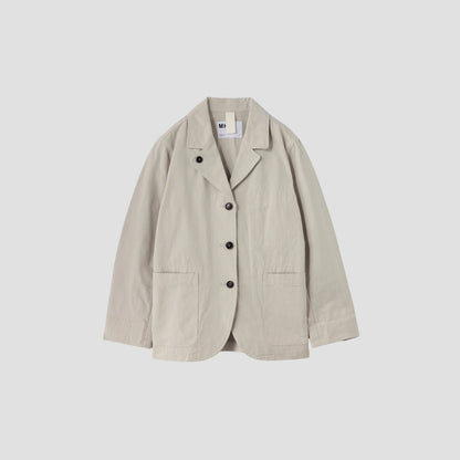 WASHED COMPACT COTTON JACKET