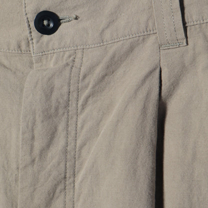 COTTON LINEN PLAIN WEAVE SKIRT