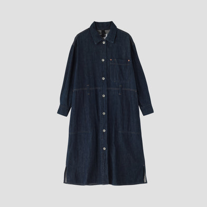 CANTON LIGHT DENIM DRESS
