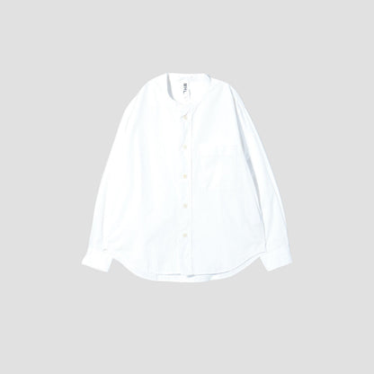 GARMENT DYE COTTON POPLIN SHIRT