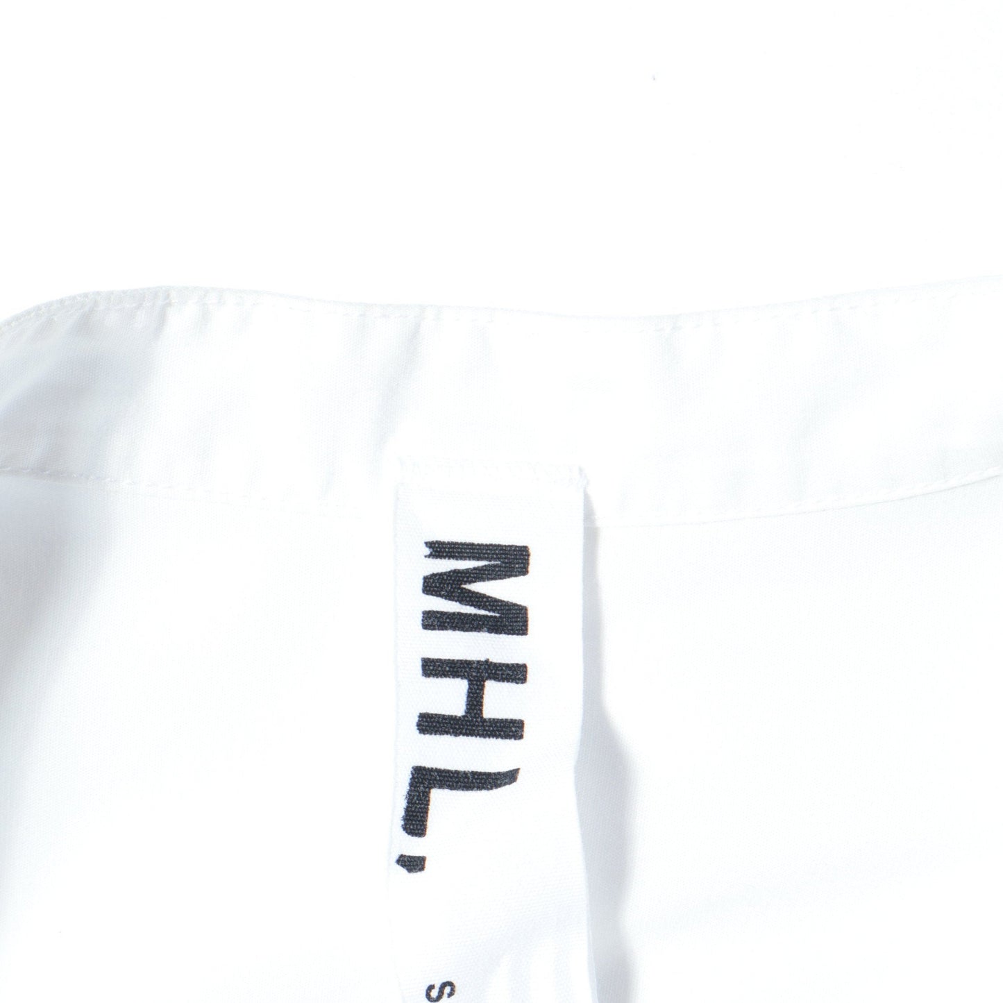 GARMENT DYE COTTON POPLIN SHIRT