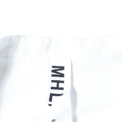 GARMENT DYE COTTON POPLIN SHIRT