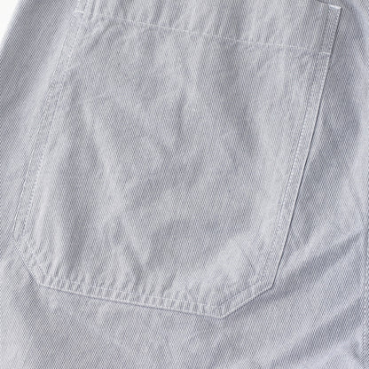 HAIRLINE COTTON TROUSERS