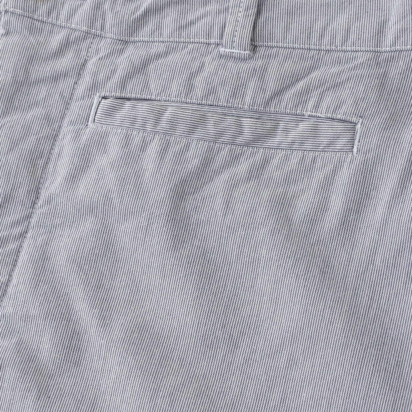 HAIRLINE COTTON TROUSERS