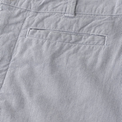 HAIRLINE COTTON TROUSERS