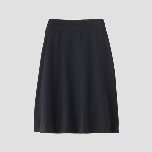 FINE WOOL FLANNEL SKIRT