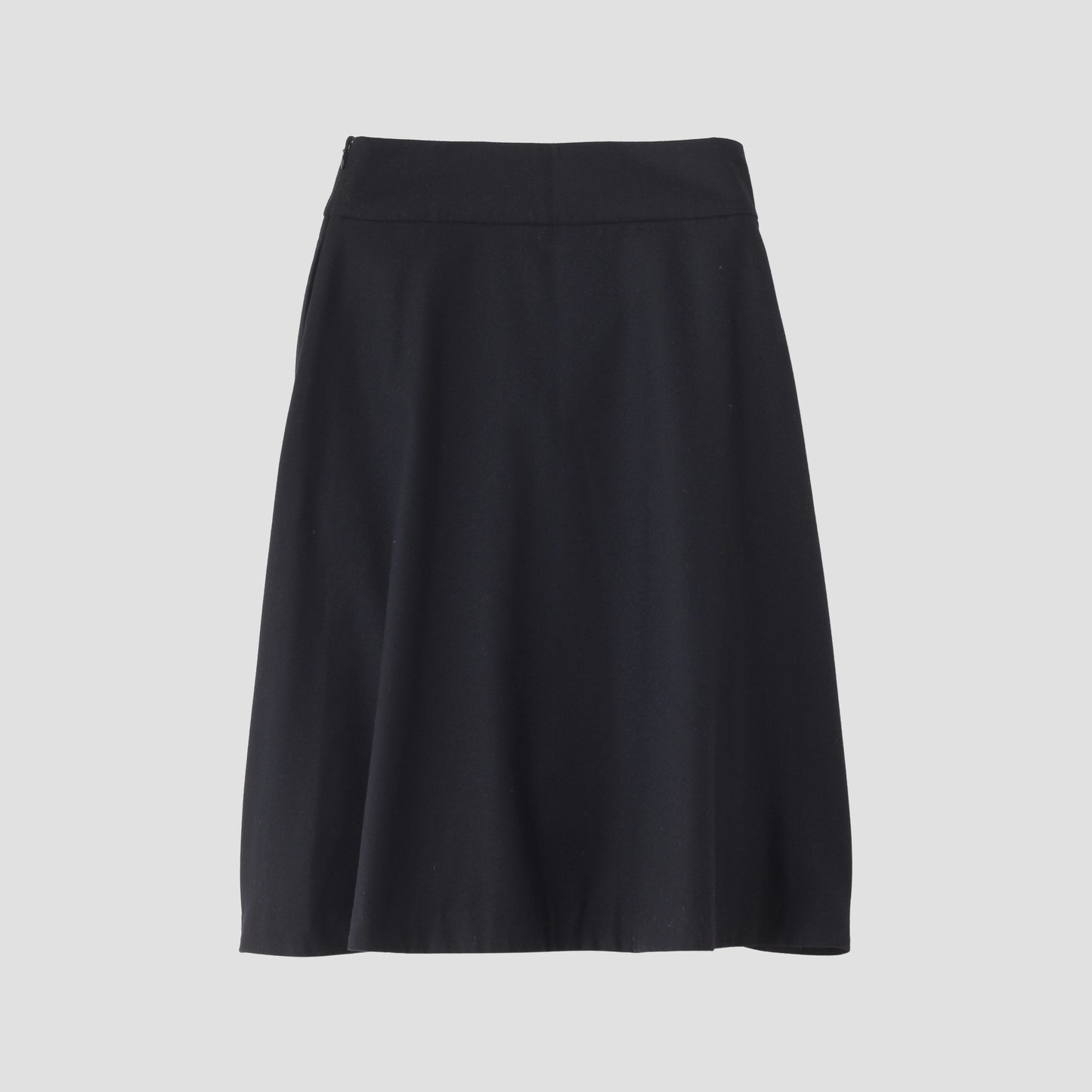 FINE WOOL FLANNEL SKIRT