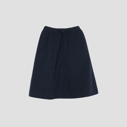 COTTON WOOL CANVAS SKIRT