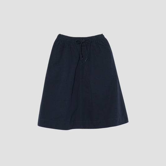 COTTON WOOL CANVAS SKIRT