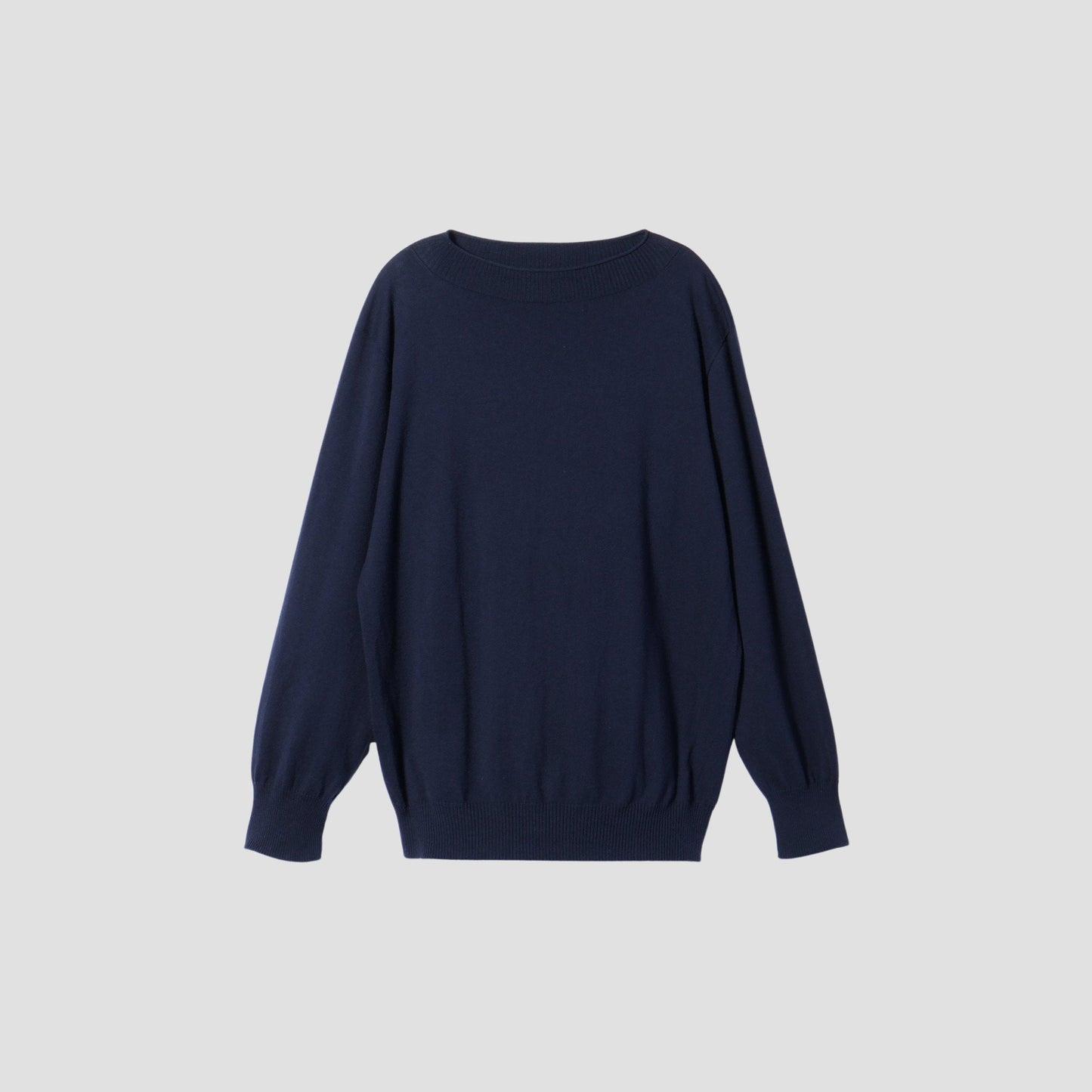 FINE COTTON WOOL JUMPER KNIT