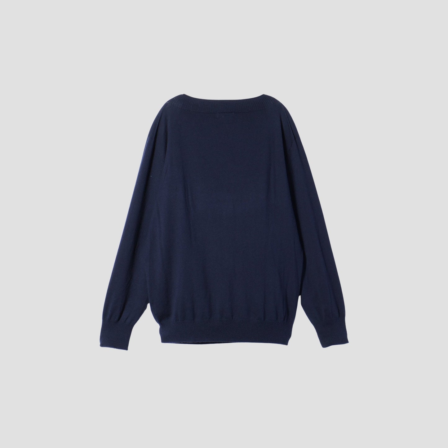 FINE COTTON WOOL JUMPER KNIT