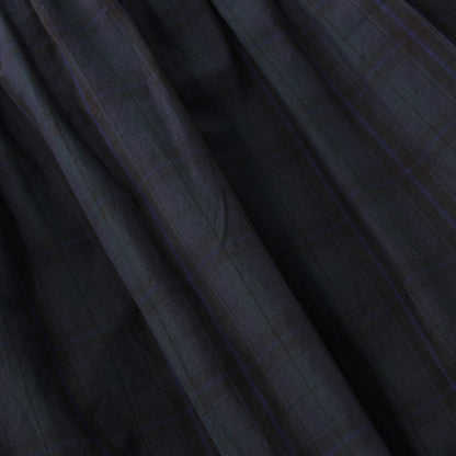 TARTAN POPLIN COTTON DRESS