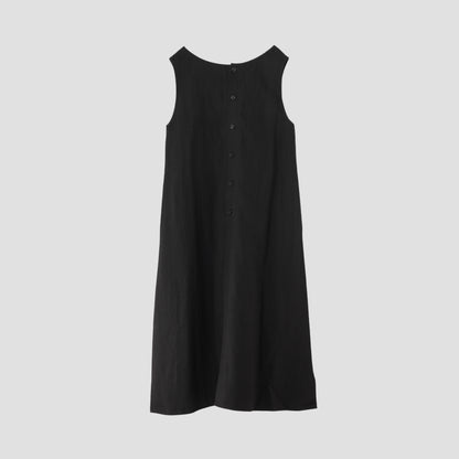 DENSE FINE LINEN DRESS
