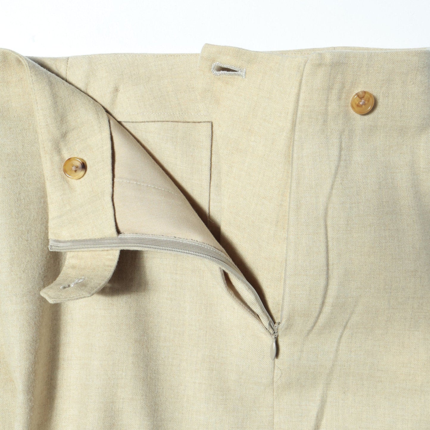 LIGHT FLANNEL TROUSERS