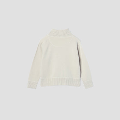 FELTED ROUGH WOOL KNIT