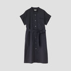 COTTON SILK CHAMBRAY DRESS